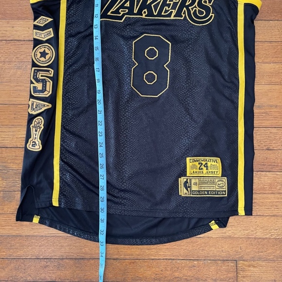 Nike Kobe Bryant Commemorative SnakeSkin Jersey Golden Edition Collectable Sz 48 - Picture 8 of 10